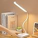 Cordless Led Desk Lamp Rechargeable 2000Mah Battery Powered, 3 Colors 6 Brightness Dimmable, Eye-Caring, Foldable Dimmable, Table Lamp for Reading, Studying, Working, White #·
