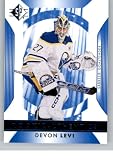 2023-24 Upper Deck SP BLUE #103 Devon Levi RC Rookie Card Buffalo Sabres Official NHL Hockey Card in Raw (NM or Better) Condition