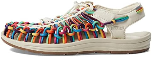 KEEN Women's-Uneek Classic Two Cord Sandals, Original Tie Dye/Birch, 8