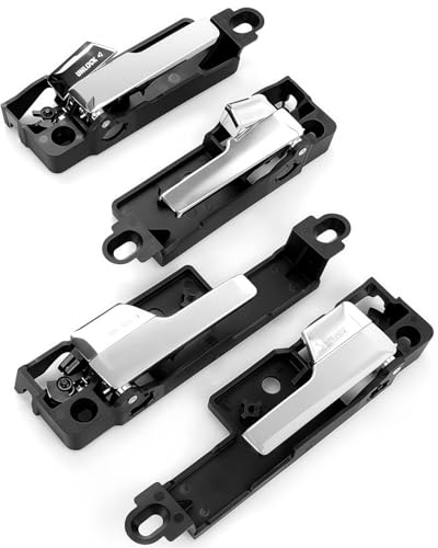 ATRACYPART Upgraded Metal Interior Door Handles Front/Rear Left & Right