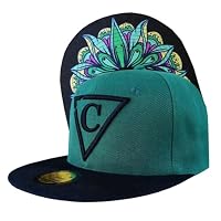 Capiche – Capiche [99+ Designs] Dunkelgrüner Snapback Hut, Green Flow,