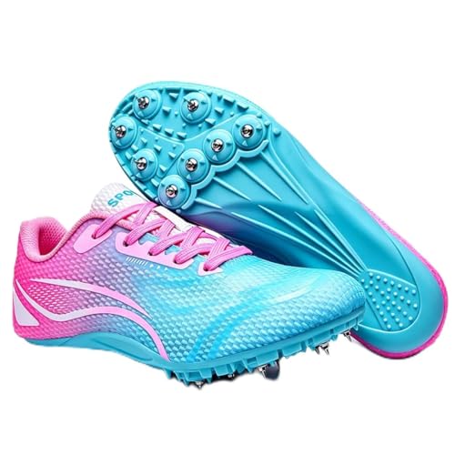 Chaussures d'athlétisme pour saut en longueur et course de vitesse enfants et adultes