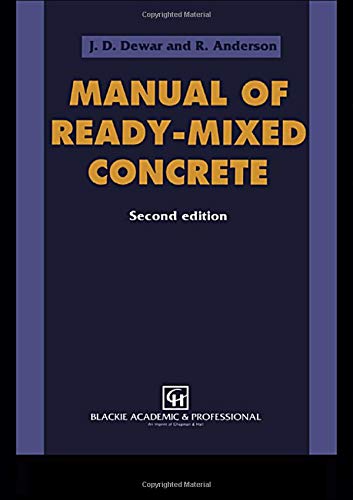 Manual of Ready-Mixed Concrete