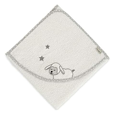 Sterntaler Badetuch Schaf Stanley, Alter: ab 0 Monate, 100 x 100 cm, Beige (Ecru) Cover