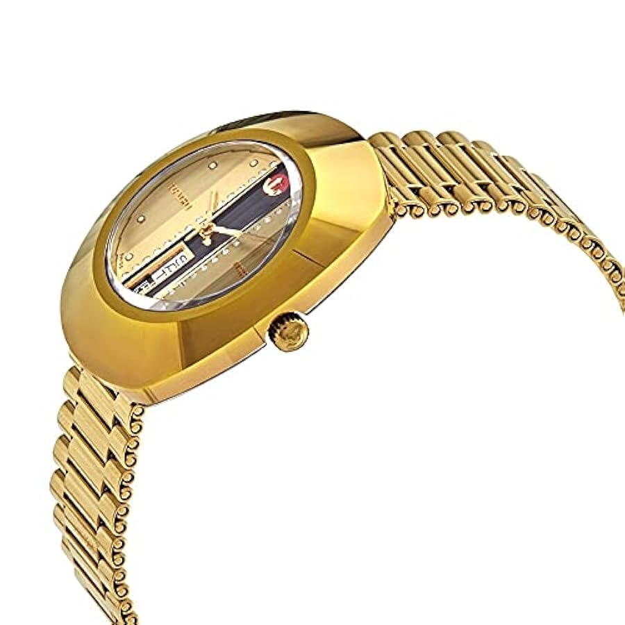 Amazon | Rado R12413343 オリジナル L 自動巻き ゴールドダイヤル 