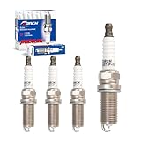 4 PCS TORCH KH5RTIP-11 Spark Plug Replace for DENSO 3417/SK16HR11 Spark Plug, for NGK ILFR5T11