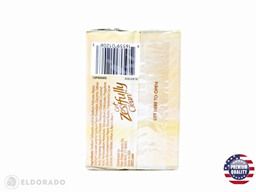 Image of Zest Creamy Cocoa Butter & Shea Soap, 6 Bars, 3.2 Oz. Each