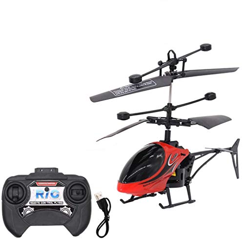 Fdrone Mini RC Infrared Induction Remote Control RC Toy 2CH Gyro Helicopter RC