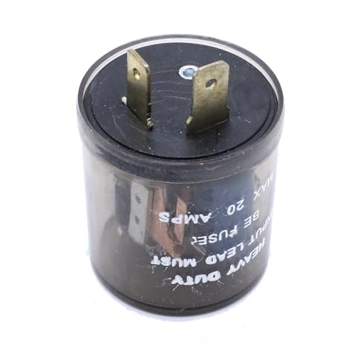 Relé intermitente LED de 2 pines EF32 de 12V y 20A para luz de señal de coche pack de 2 unidades 3