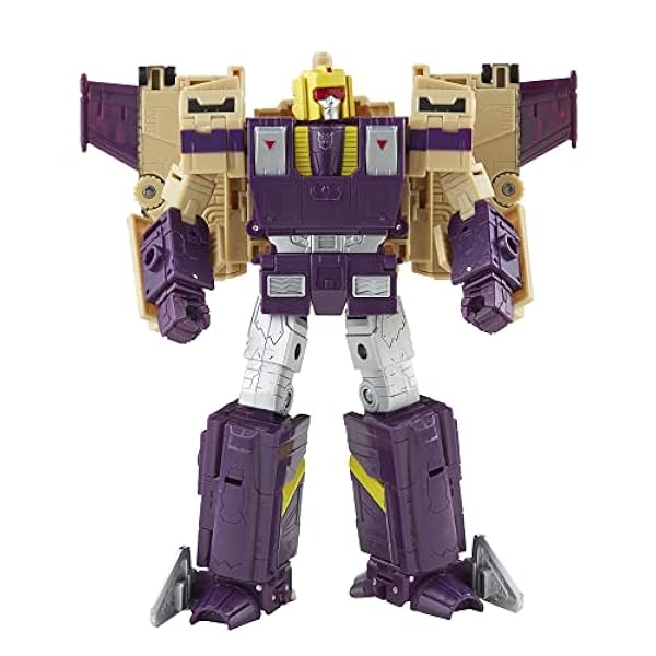 Juguetes Transformers Generations Legacy Series - Figura de acción Leader Blitzwing Triple Changer de 17.8 cm - A Partir de 8 años, F3062