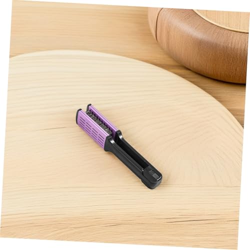 Peine para alisar cabello FRCOLOR con cerdas suaves morado miniatura 4