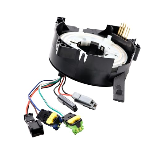 Luotahric Contacteur Tournant 7701057573 Compatible pour Grand Scénic II Scénic II (2003-2009) 7701057574 7701060399