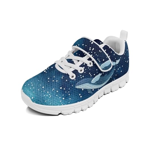 Boys Girls Shoes Kids Tennis Running Athletic School Sneakers for Little/Big Kid Dolphin Pattern