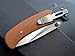 Eafengrow EF67 Pocket Knife with Metal Clip,D2 Steel Blade G10 Handle EDC folding knife Tool Liner Lock for Tourist Outdoor Camping Hiking Tactical (EF67-brown)