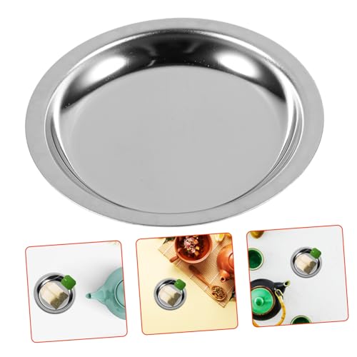 IMIKEYA Stainless Steel Tea Bag Stainless Steel Decorative Dish for Tea Bags for Home Bar and Restaurant Use and Within Reach