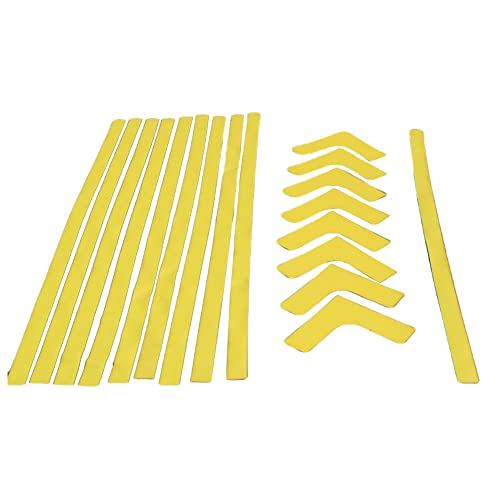 Oncourt Offcourt Pickleball Lines Set – Quickly Set Up Your Pickleball Court/Easier Than Taping/Carrying Case Included