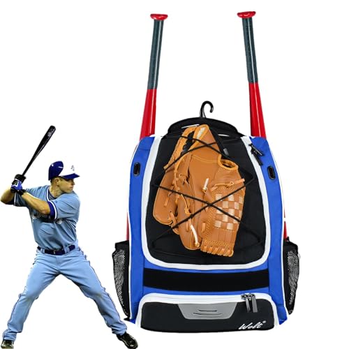 Bolsa de béisbol impermeable y resistente al desgarro con costuras reforzadas