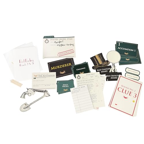 Talking Tables Murder Mystery at The Palm House Game for Adults, 3 Alternative Endings, Murder Mystery Case File, Fun After Dinner Party, New Years Gift Idea, Ages 16+ - Image 3