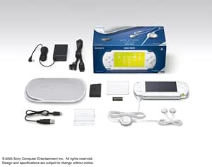 PSP「プレイステーション・ポータブル」ギガパック セラミック・ホワイト(PSP-1000G1CW)【メーカー生産終了】