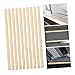 LIFKOME 10pcs Rustic Window Frame Wall Decor Wood Edge Pressing Molding Strip Window Trim
