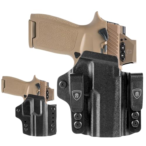 WARRIORLAND IWB & OWB Convertible Holster w/Optics Cut, Compatible with Sig Sauer P320 Compact /
