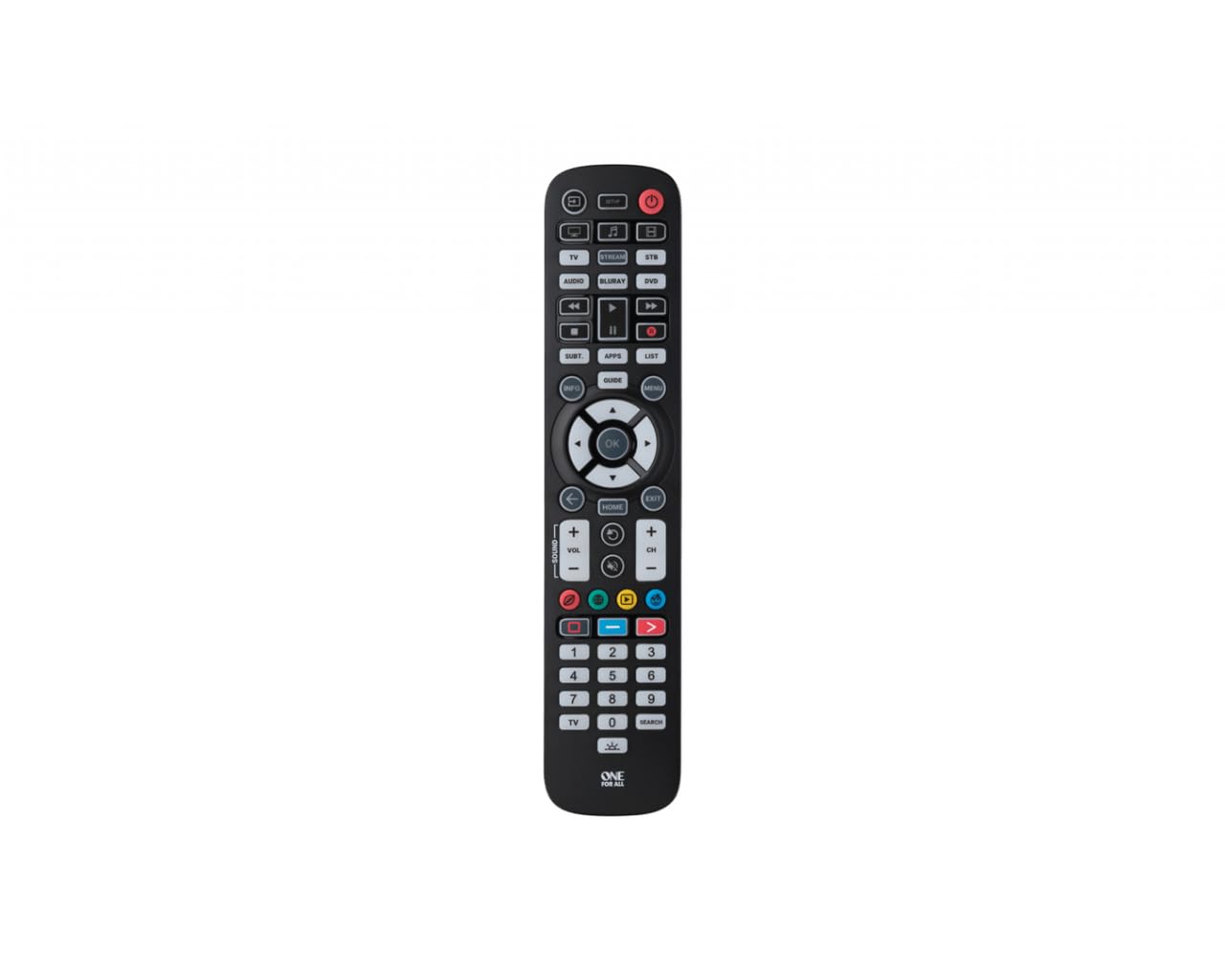 One For All URC 3661 Universal Remote Control Black