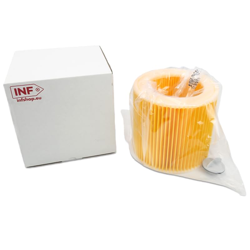 Image of INF HEPA Filter for Karcher WD2 /WD3 /MV3 /MV2 /A2004 /A2054 /A2204 /A2656 Orange