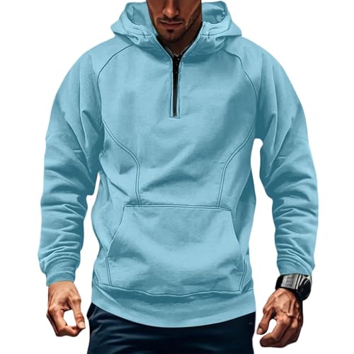 Men Hoodie Clothes Long Sleeve Tactical Outdoor Workout Big and Tall Fall Casual Work Winter with Pockets Hoodie