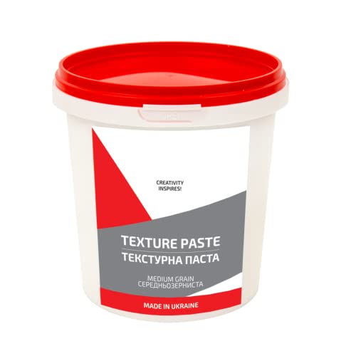 ✅ VERSATILITÀ: Questa pasta per texture con una struttura media utilizzata per creare varie superfici tridimensionali ed elementi rilievi. La pasta per texture può essere utilizzata su tutte le superfici dure come tela, cartone, legno o gesso