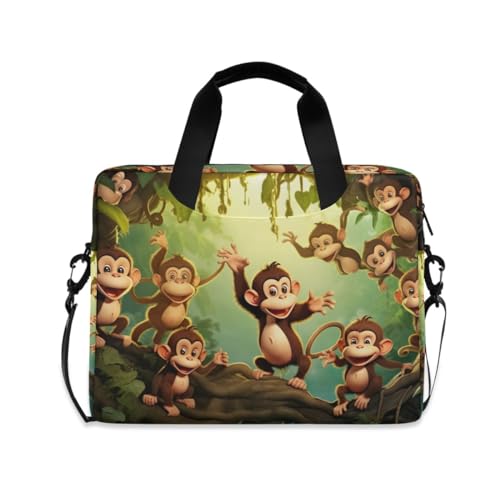 Bolsa de hombro para portátil de 16 pulgadas GAIREG de poliéster gris