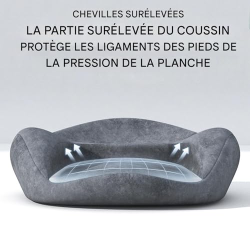 Coussin de yoga polyvalent avec tapis de sol portable pour méditation - 4