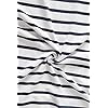 Smallshow-Womens-Maternity-Nursing-Tops-Short-Sleeve-Breastfeeding-Clothes Smallshow 3 Pcs Maternity Nursing T-Shirt Nursing Tops White Stripe-Black-Grey Medium