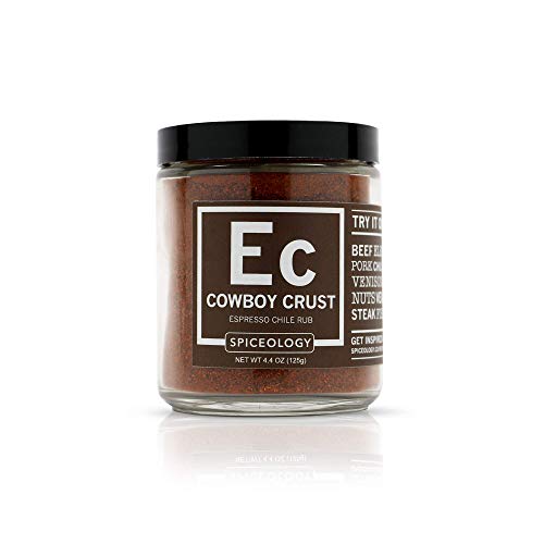 Cowboy Crust - Espresso Chile BBQ Rub - Steak Seasoning - 4.4 ounces