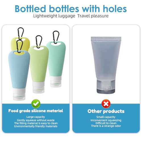 4 Stück Multifunktionale Silikon-Futterrohre für Hunde – Leicht, Tragbar, BPA-frei, 90 ml Kapazität pro Tube, Ideal für Snacks und Flüssigkeiten, 4 Farben (Hellblau, Himmelblau, Grasgrün, Ingwer-Gelb)