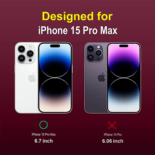 Image of amazon basics Back Case Cover for iPhone 15 Pro Max | Compatible for iPhone 15 Pro Max Back Cover | Liquid Silicon Magic Case with Camera Protection | Plum
