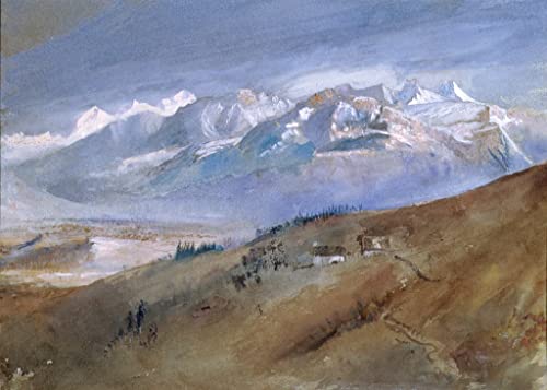 Affiche Toile John Ruskin vue de ma fenêtre pour revivre l'émotion d'un voyage