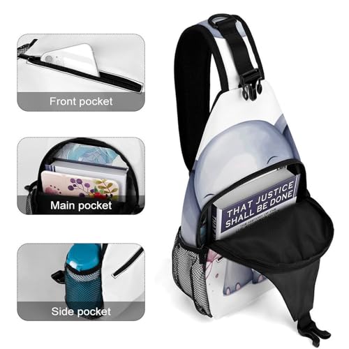 Morrales Crossbody Casual para Senderismo y Viaje miniatura 4