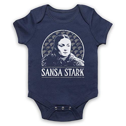 Bébé Barboteuse Bodys Sansa Stark pour les fans de série TV fantastique