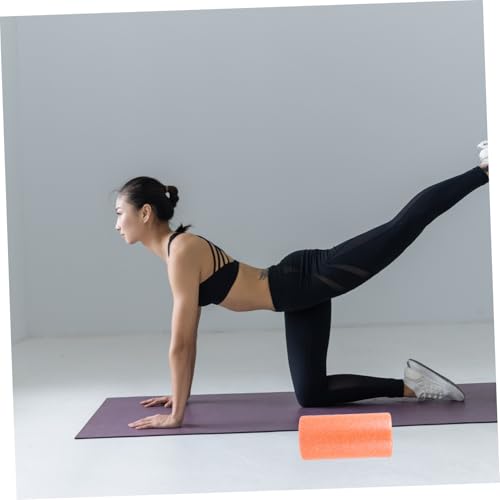 Rodillo de espuma Uonlytech para masaje y relajación muscular con material EPP color naranja 30x15cm para ejercicio y yoga miniatura 7