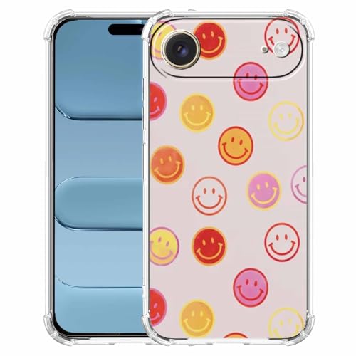 Coque iPhone 17 Air visage souriant mignon pour garder une touche de joie à portée de main