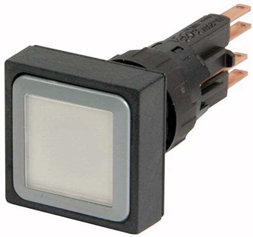 Bouton de commande lumineux Eaton blanc résistant pour armoire électrique 24V - 2