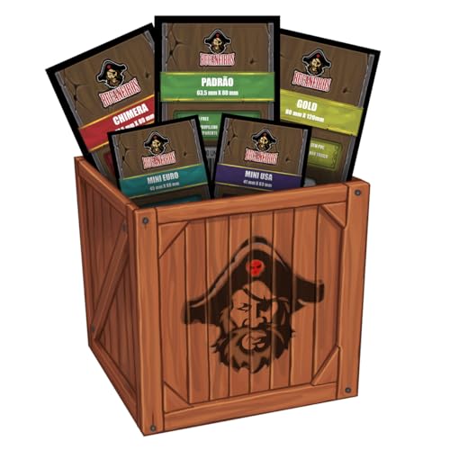 Bucaneiros Jogos - Kit de Sleeves para 7 Wonders 2ª Edição - Cobre e Personalizado - 157 Peças - Acessórios para Jogo de Tabuleiro