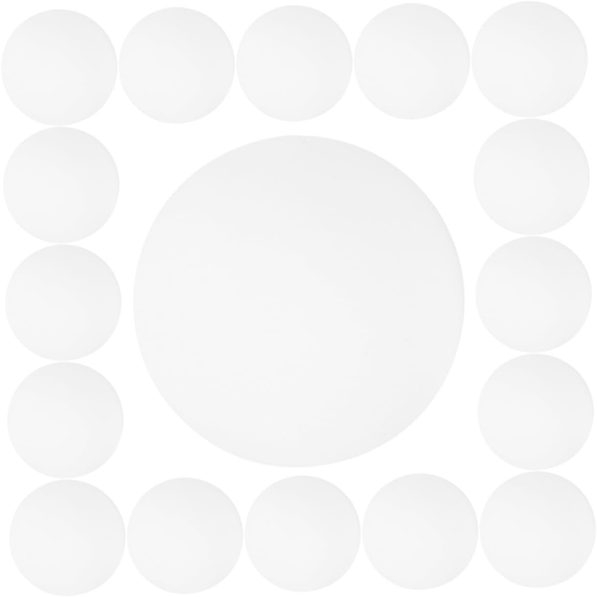 POPETPOP Table Pong Plain Bulk Practice Picker Abs White