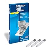 Contour Next Blood Glucose Test Strips for Diabetes – 15 Ct (1 Pack) – Accurate, No Coding, Second-Chance Sampling, Easy Blood Sugar Testing Strips On the Go, Works with All Contour Next Meters
