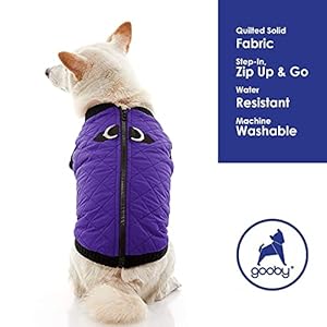 Gooby: Gilet Bomber a Quadri per Cani alla Moda, con Elastico Pettorale
 - immagine 6
