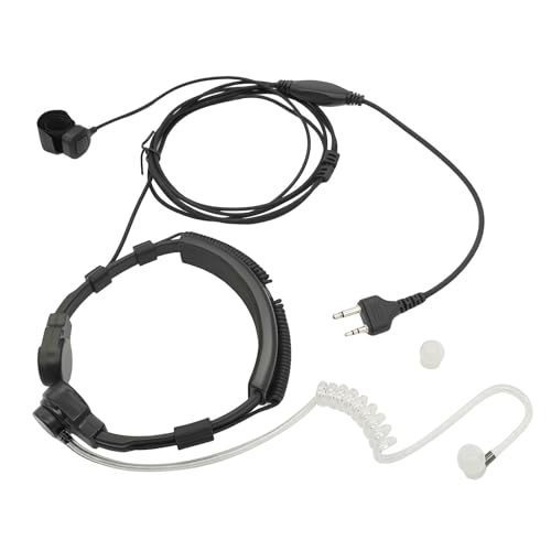 stdgove �_��Œ��߉\�ȃX���[�g�}�C�N�w�b�h�Z�b�g �^�N�e�B�J���l�b�N �}�C�N���t�H�� ���`�� �A�R�[�X�e�B�b�N�C���[�s�[�X Midland GXT LXT GMRS 2�s�� �g�����V�[�o�[�p