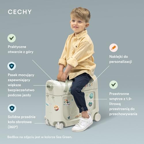 その他 STOKKE JETKIDS bedbox Stokke JetKids BedBox 2.0 - jeżdżąca walizka | Mama i Ja
