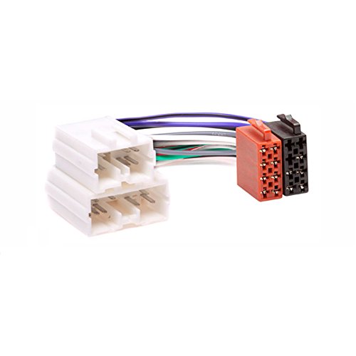 CARAV 12-028 Adaptateur radio ISO Câblage fil Harnais connecteur Laisse Loom Câble adaptateur prise stéréo