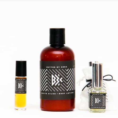 Butter By Keba Perfume Body Oil (White Silke- Soft Musk, Vetiver, 10Ml) #TOP1