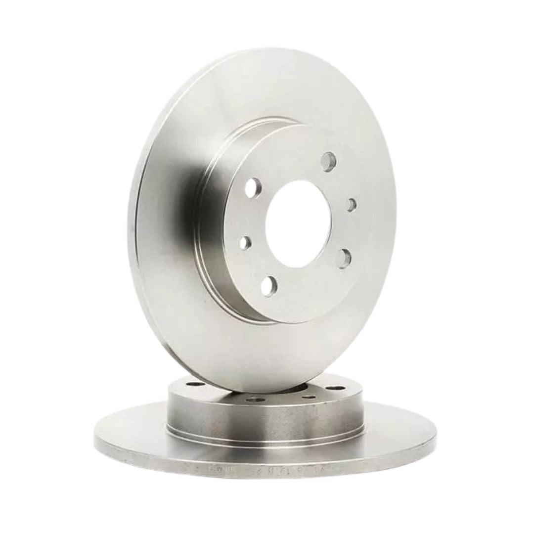 KIT DISCHI FRENO E PASTIGLIE BREMBO COMPATIBILE CON FIAT PANDA 2 169 1.1 1.2 DAL 2003 ANTERIORI